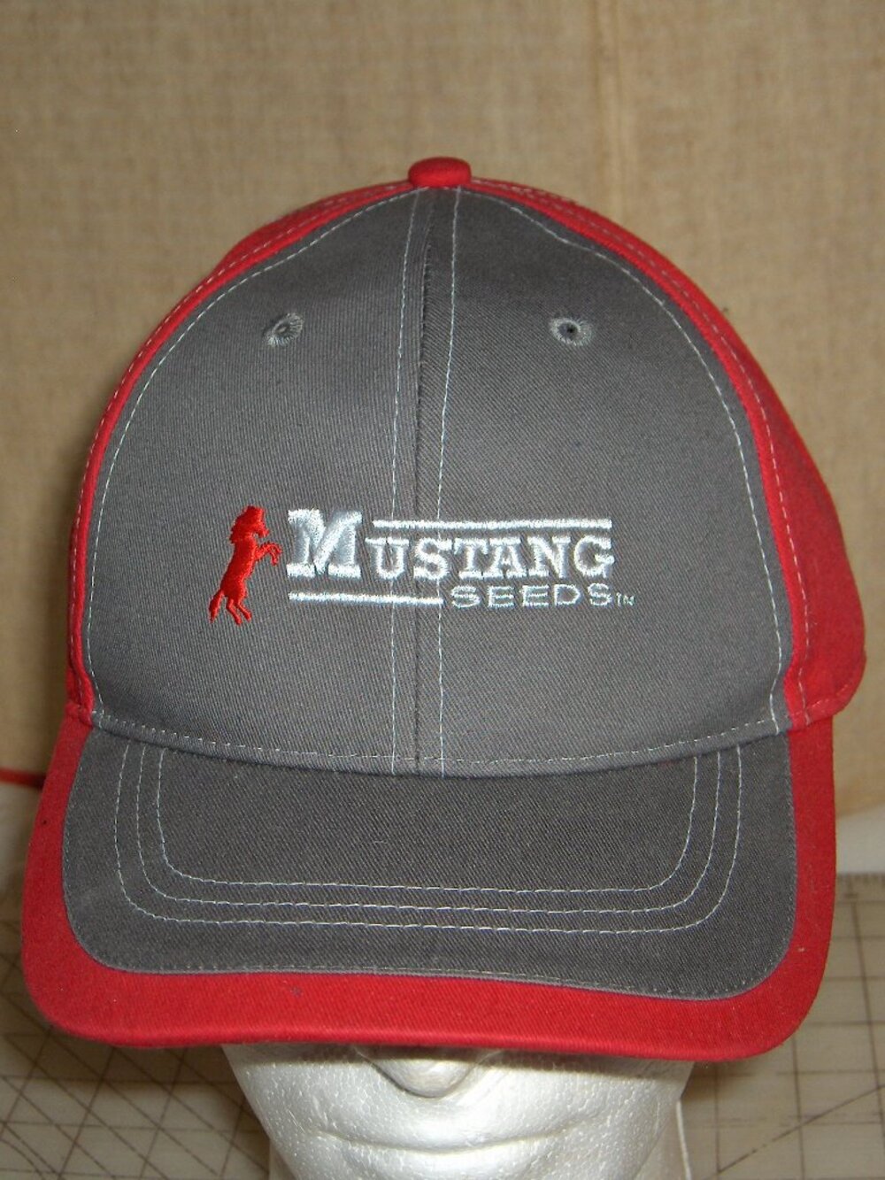 Mustang Seed Cap, Size Adjustable, Never Worn